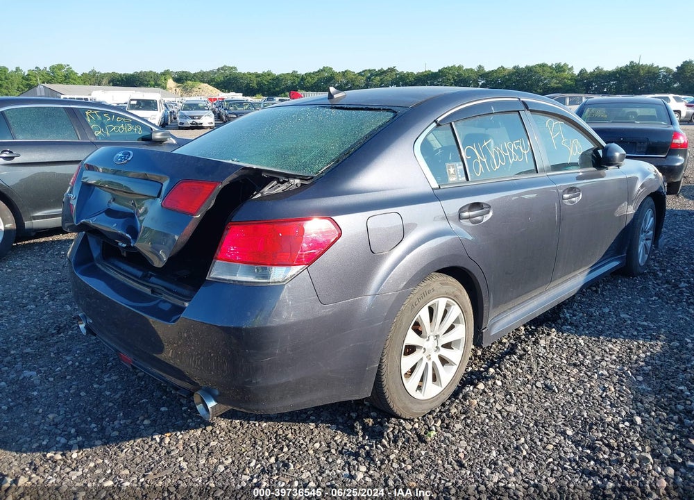2011 SUBARU LEGACY 2.5I LIMITED VIN: 4S3BMBK63B3229185