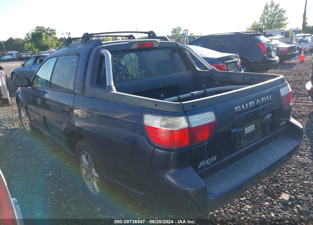 2005 SUBARU BAJA SPORT VIN: 4S4BT62CX56104876