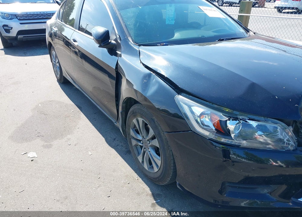 2013 HONDA ACCORD LX VIN: 1HGCR2F39DA224790