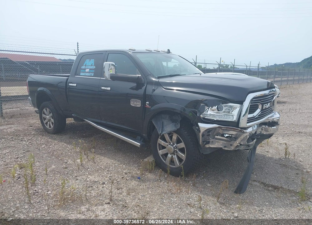 2017 RAM 2500 LONGHORN 4X4 6'4 BOX VIN: 3C6UR5GLXHG636203