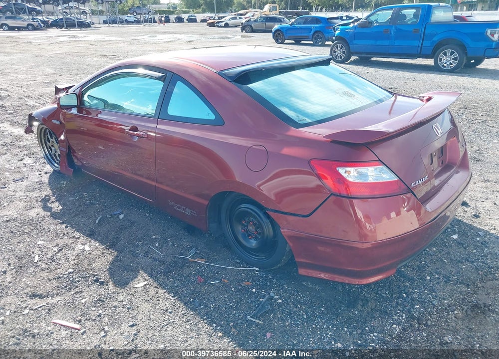 2007 HONDA CIVIC SI VIN: 2HGFG21567H700513