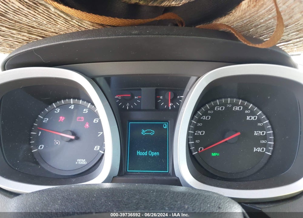 2012 CHEVROLET EQUINOX 1LT VIN: 2GNALDEK0C6327224