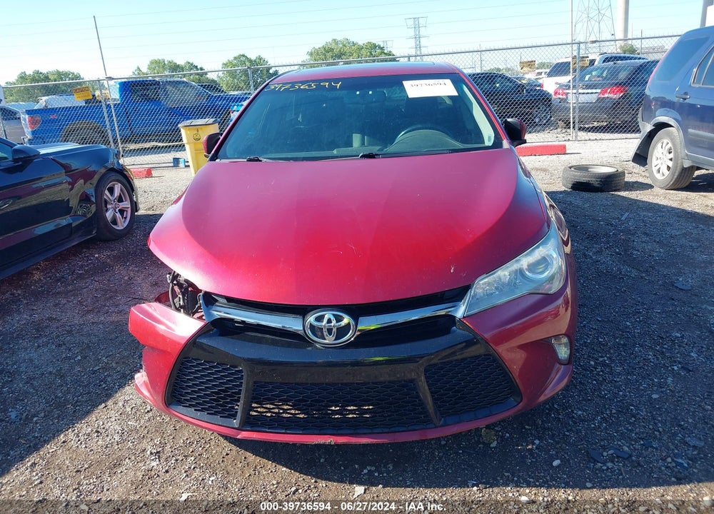 2015 TOYOTA CAMRY SE VIN: 4T1BF1FK0FU964438