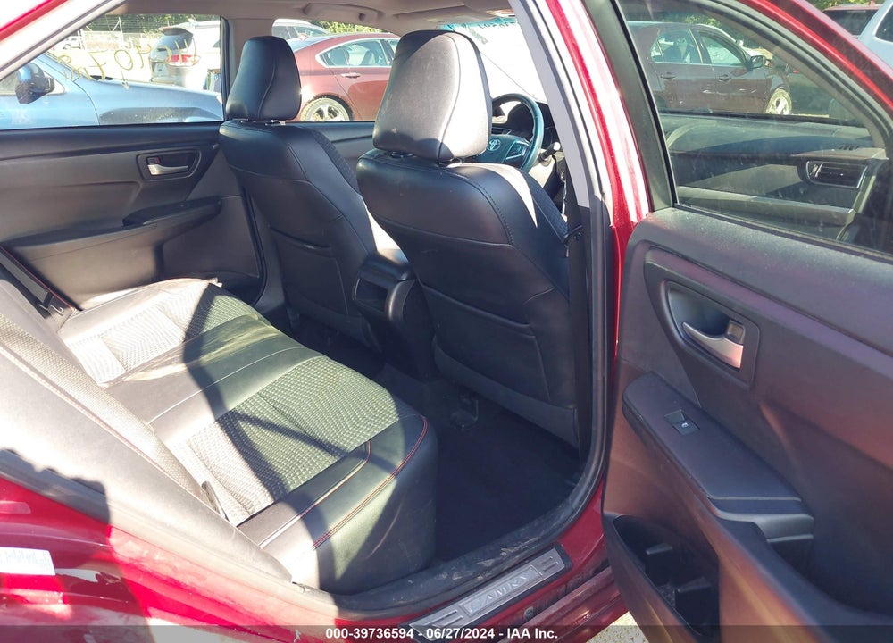 2015 TOYOTA CAMRY SE VIN: 4T1BF1FK0FU964438