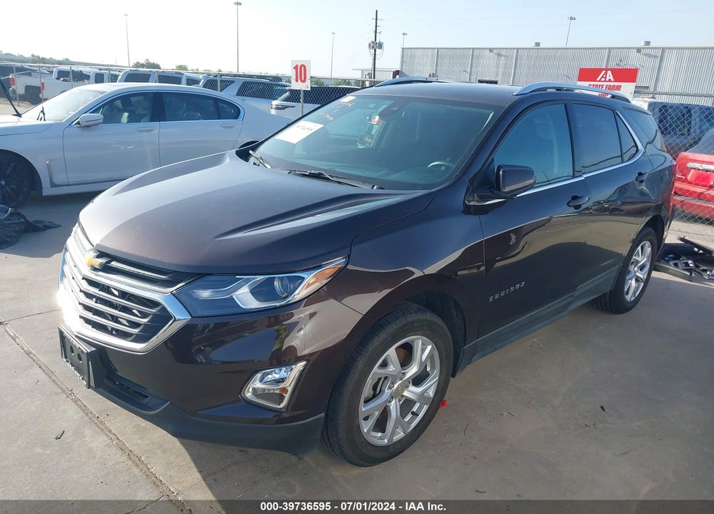 2020 CHEVROLET EQUINOX FWD LT 2.0L TURBO VIN: 2GNAXLEX8L6181889