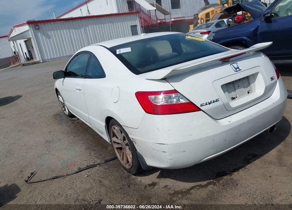 2006 HONDA CIVIC SI VIN: 2HGFG215X6H701050
