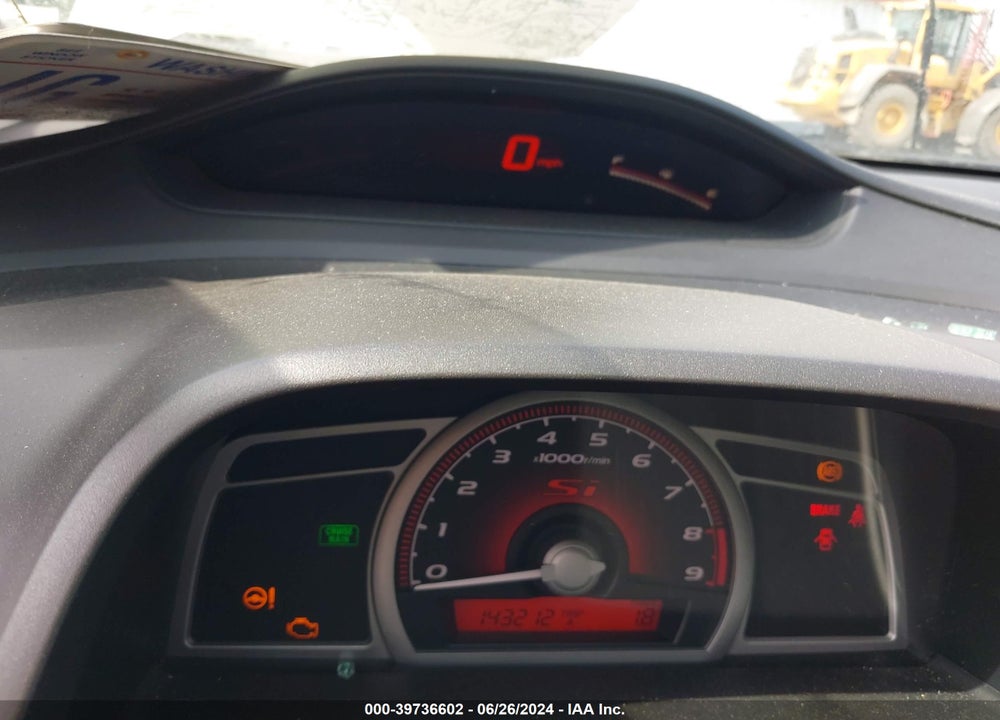 2006 HONDA CIVIC SI VIN: 2HGFG215X6H701050