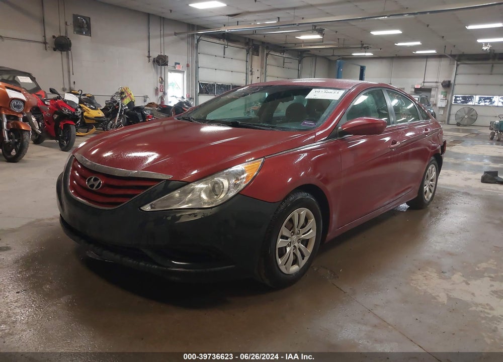 2012 HYUNDAI SONATA GLS VIN: 5NPEB4AC4CH480728
