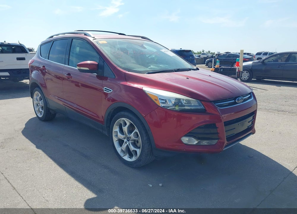 2013 FORD ESCAPE TITANIUM VIN: 1FMCU0J96DUC45233