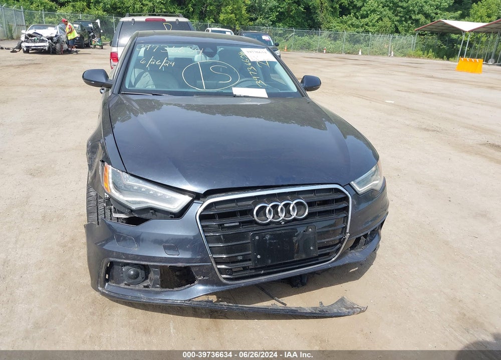 2015 AUDI A6 3.0T PREMIUM PLUS VIN: WAUHGAFC6FN037939