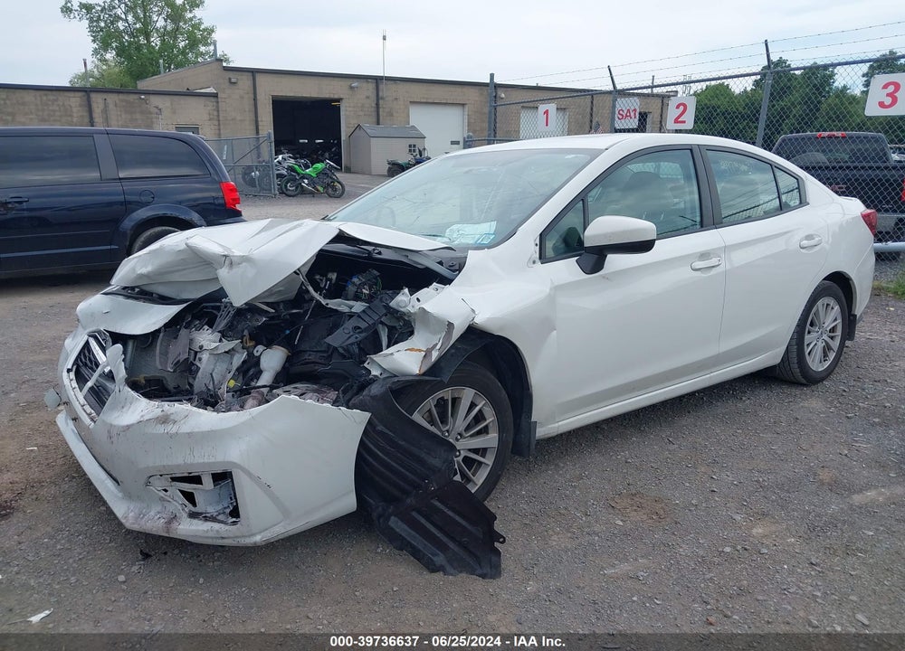 2018 SUBARU IMPREZA 2.0I PREMIUM VIN: 4S3GKAB65J3608645