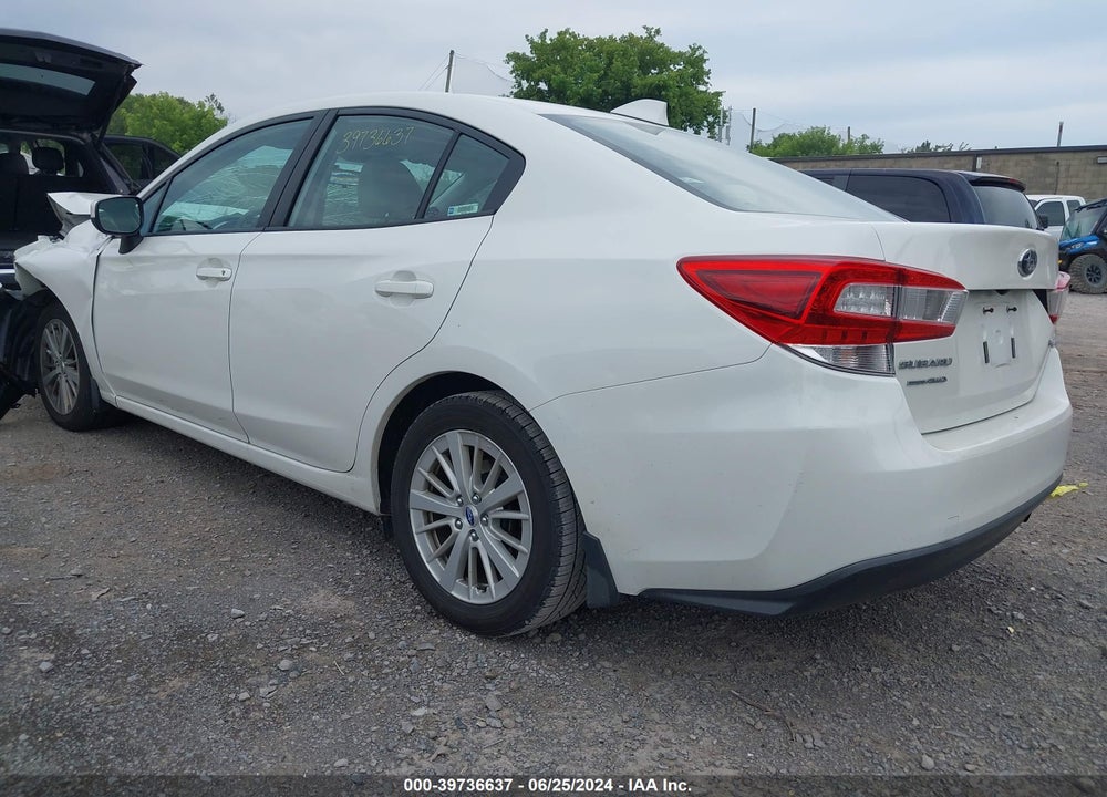 2018 SUBARU IMPREZA 2.0I PREMIUM VIN: 4S3GKAB65J3608645