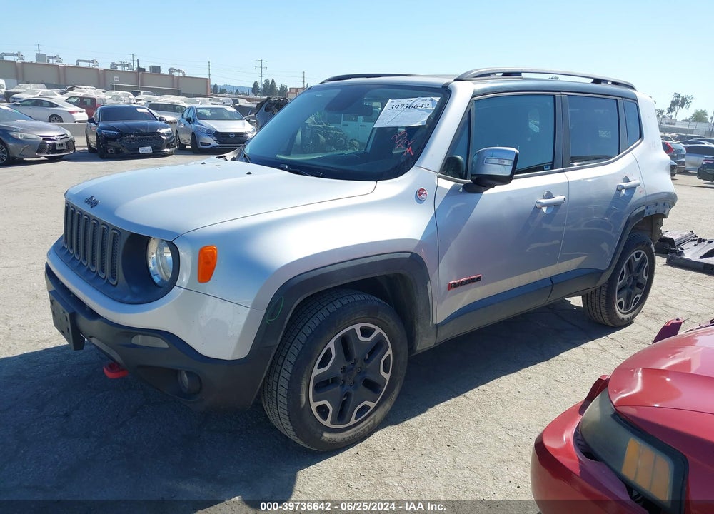 2015 JEEP RENEGADE TRAILHAWK VIN: ZACCJBCT3FPB79813