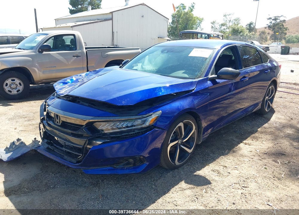 2021 HONDA ACCORD SPORT VIN: 1HGCV1F39MA098260