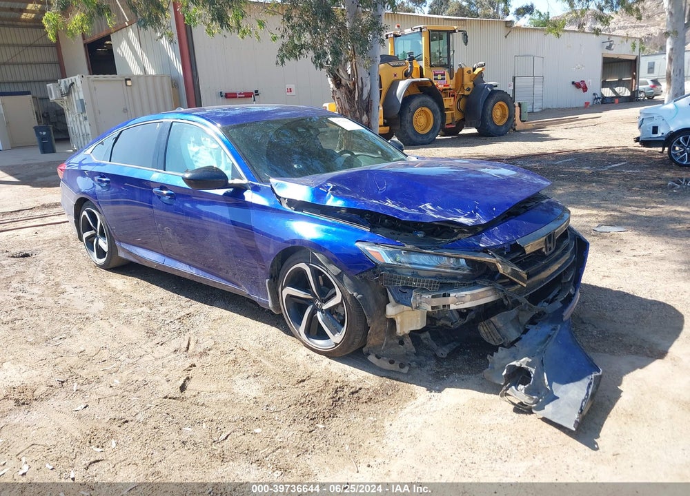 2021 HONDA ACCORD SPORT VIN: 1HGCV1F39MA098260