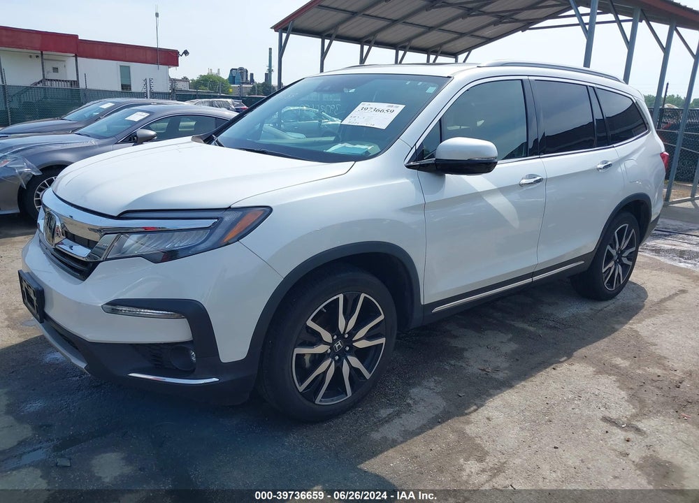 2021 HONDA PILOT AWD ELITE VIN: 5FNYF6H09MB000577