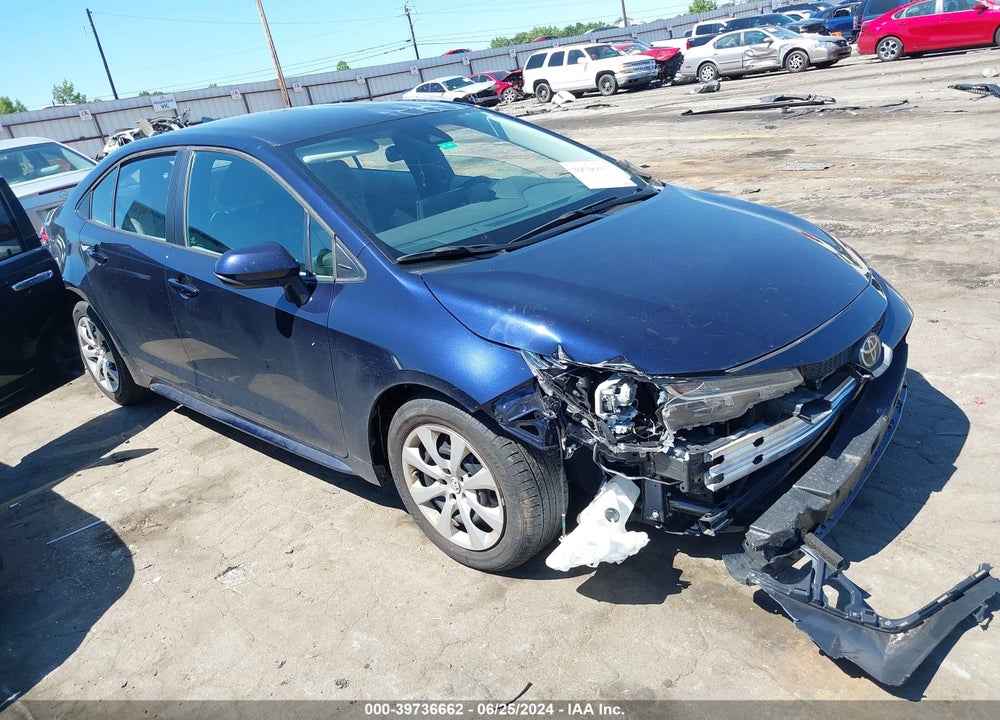 2022 TOYOTA COROLLA LE VIN: 5YFEPMAE3NP331915