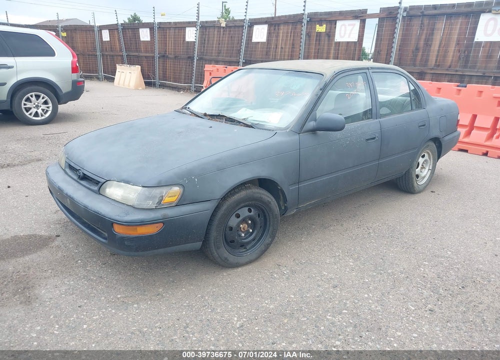 1997 TOYOTA COROLLA STD VIN: 1NXBA02E6VZ509682