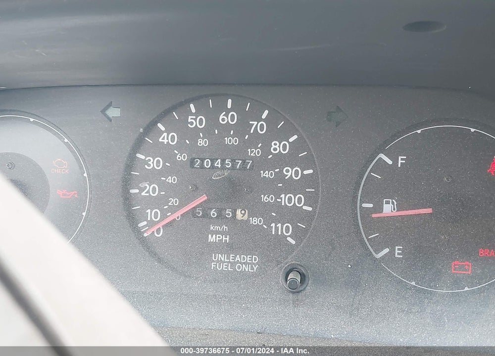 1997 TOYOTA COROLLA STD VIN: 1NXBA02E6VZ509682