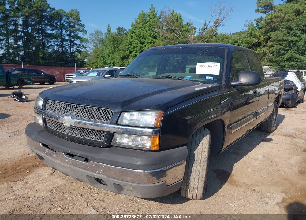 2004 CHEVROLET SILVERADO 1500 LS VIN: 1GCEC19V74Z351393