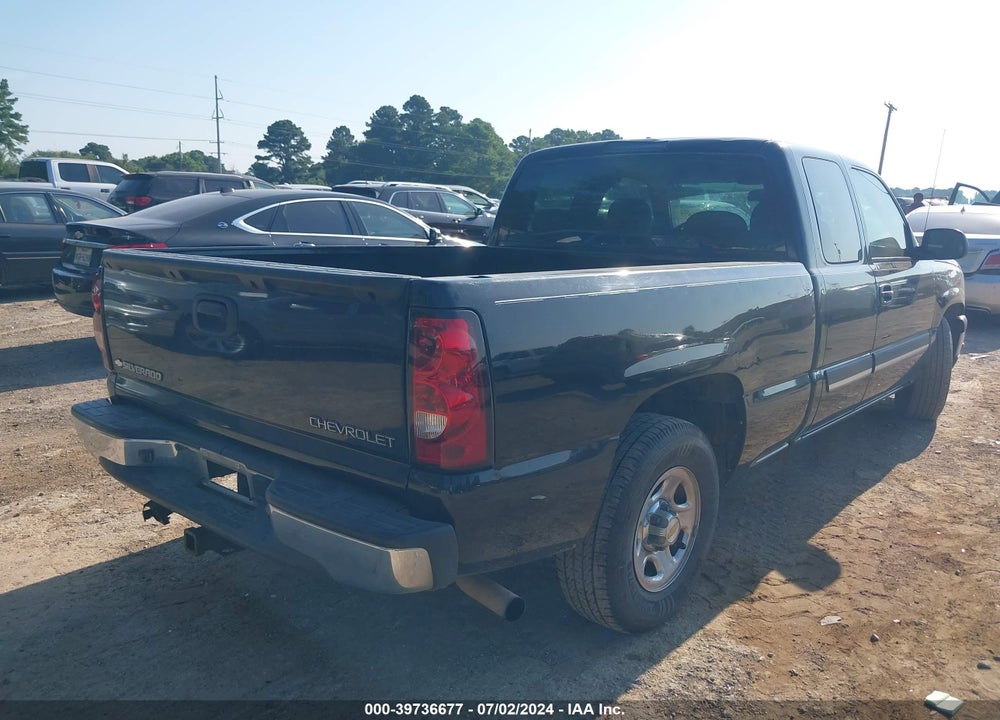 2004 CHEVROLET SILVERADO 1500 LS VIN: 1GCEC19V74Z351393