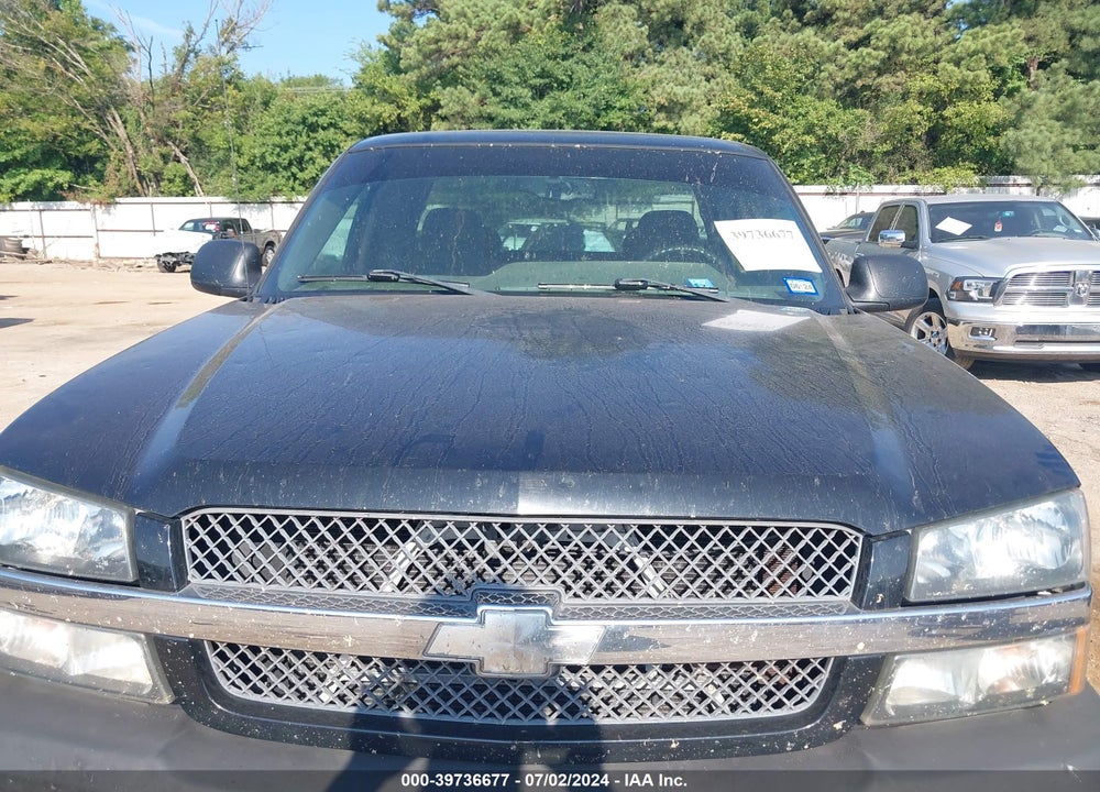 2004 CHEVROLET SILVERADO 1500 LS VIN: 1GCEC19V74Z351393