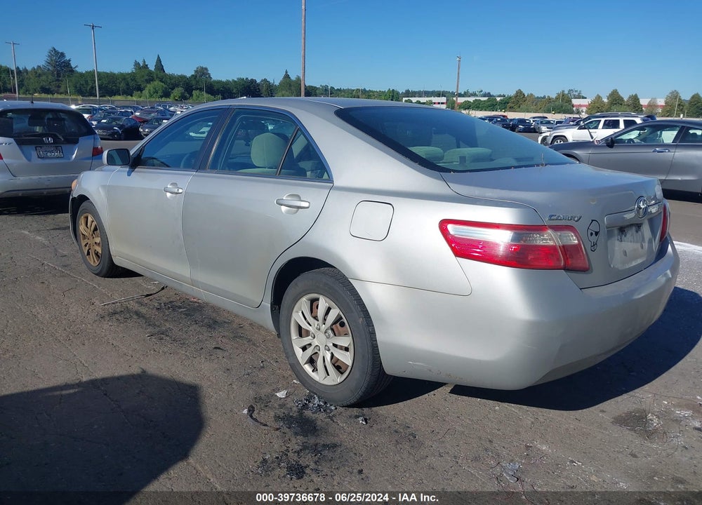 2008 TOYOTA CAMRY LE VIN: 4T1BE46K88U749140