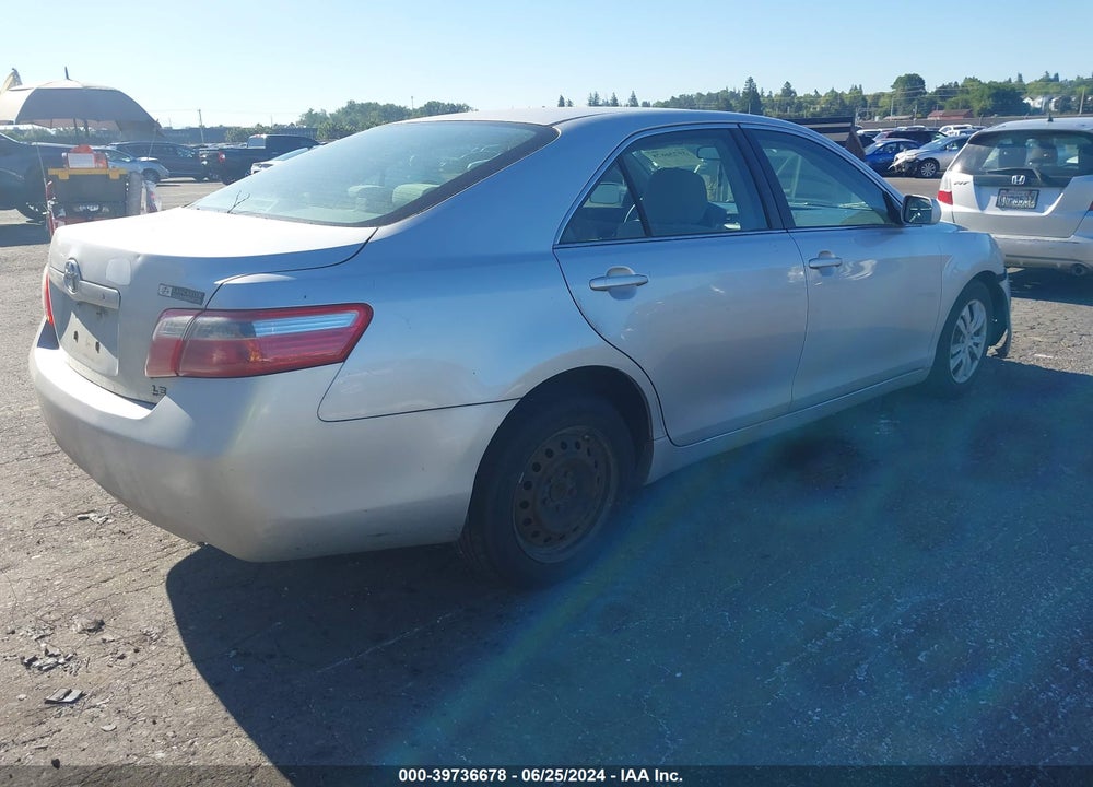 2008 TOYOTA CAMRY LE VIN: 4T1BE46K88U749140
