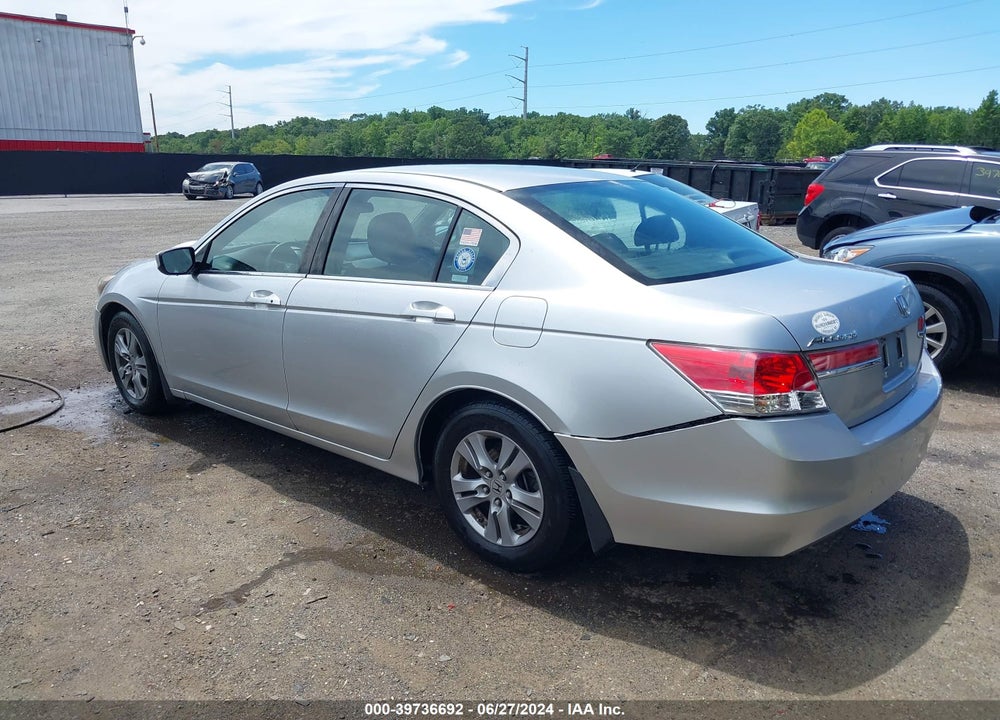 2012 HONDA ACCORD 2.4 SE VIN: 1HGCP2F69CA097280