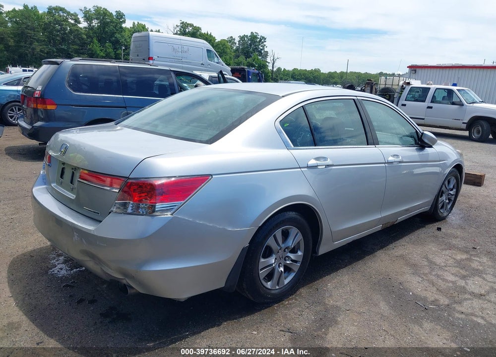 2012 HONDA ACCORD 2.4 SE VIN: 1HGCP2F69CA097280