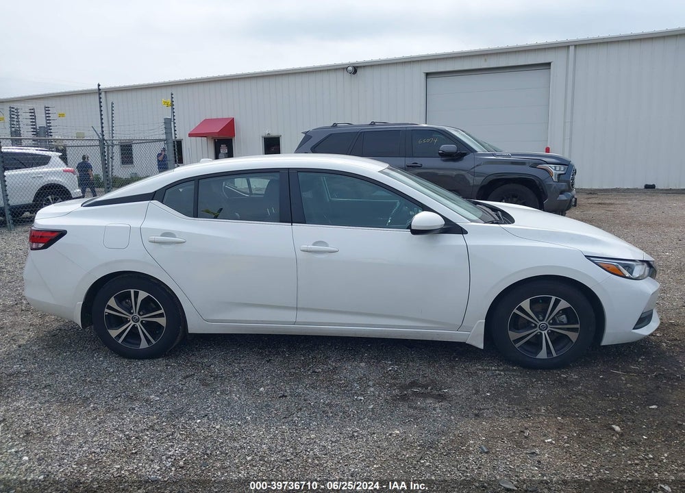 2022 NISSAN SENTRA SV XTRONIC CVT VIN: 3N1AB8CV9NY208236