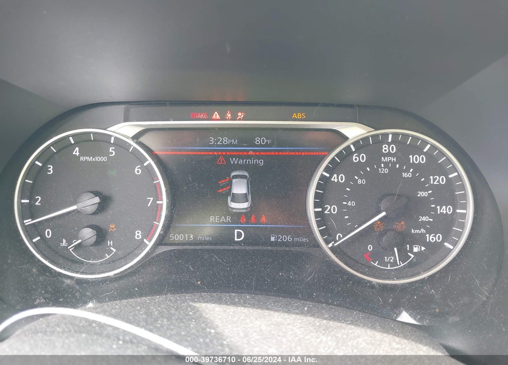 2022 NISSAN SENTRA SV XTRONIC CVT VIN: 3N1AB8CV9NY208236
