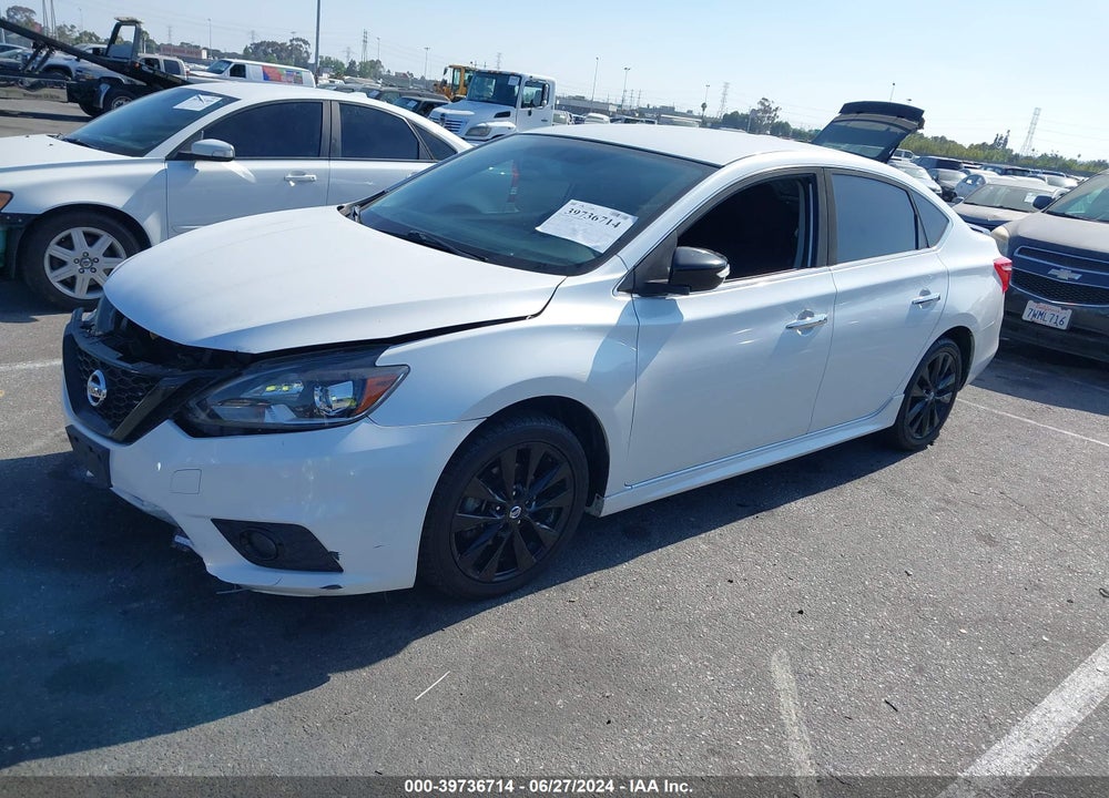 2018 NISSAN SENTRA SR VIN: 3N1AB7AP0JY278796