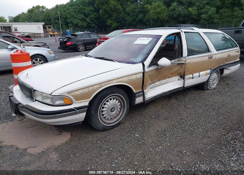 1993 BUICK ROADMASTER ESTATE VIN: 1G4BR8376PW408141