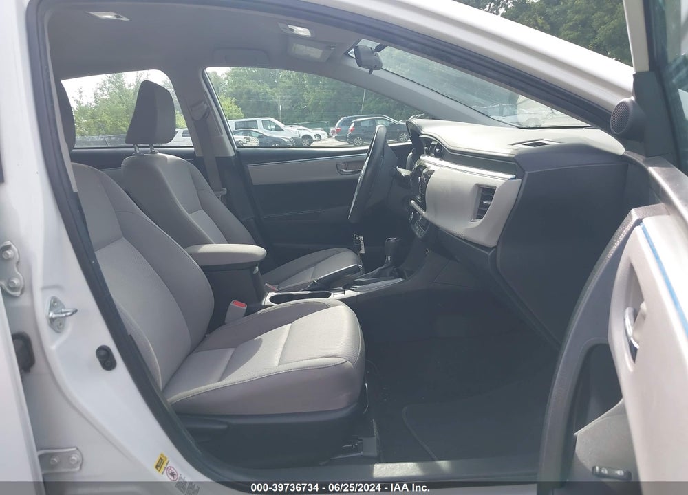 2015 TOYOTA COROLLA LE VIN: 5YFBURHE5FP274889