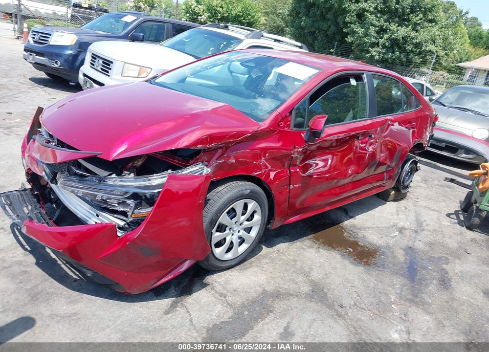 2024 TOYOTA COROLLA LE VIN: 5YFB4MDEXRP166927