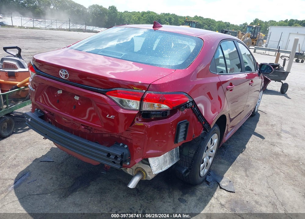 2024 TOYOTA COROLLA LE VIN: 5YFB4MDEXRP166927