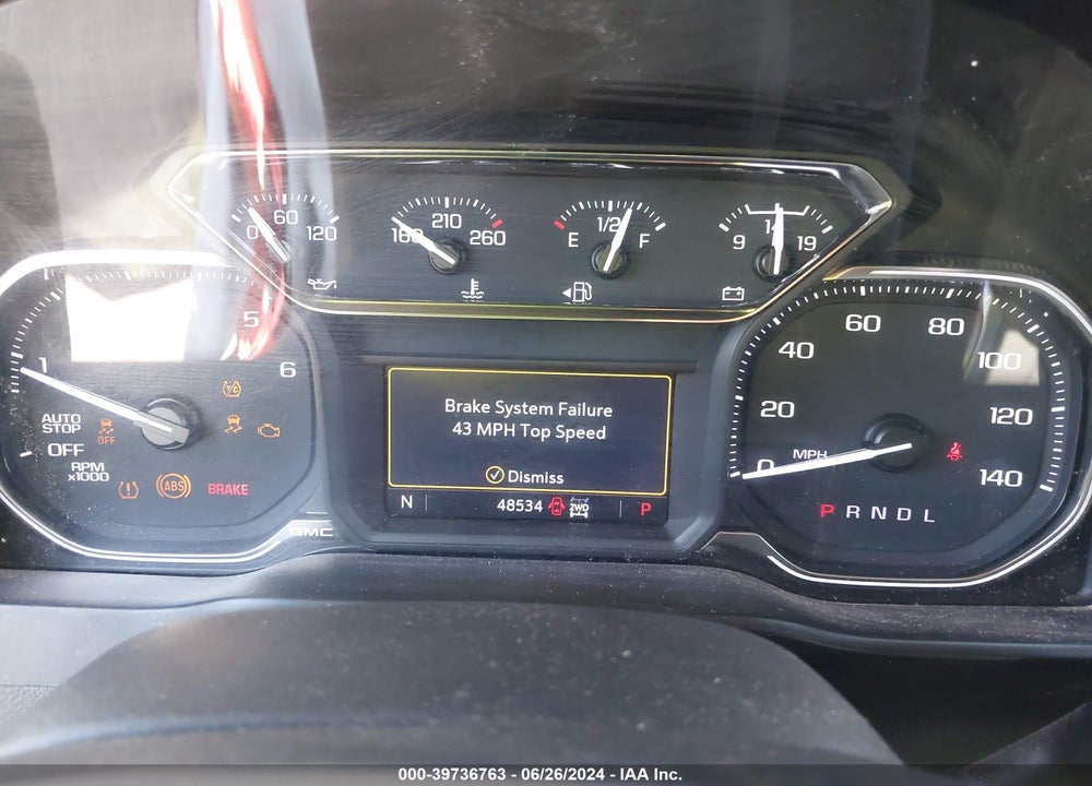 2021 GMC SIERRA 1500 4WD SHORT BOX ELEVATION VIN: 3GTU9CET5MG297456