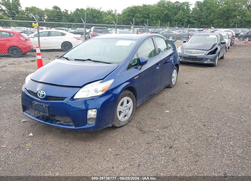 2010 TOYOTA PRIUS II VIN: JTDKN3DU2A0042101