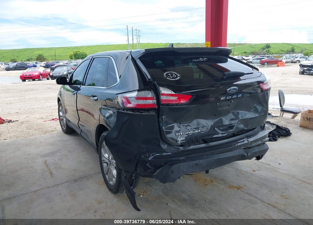 2021 FORD EDGE TITANIUM VIN: 2FMPK3K98MBA55964