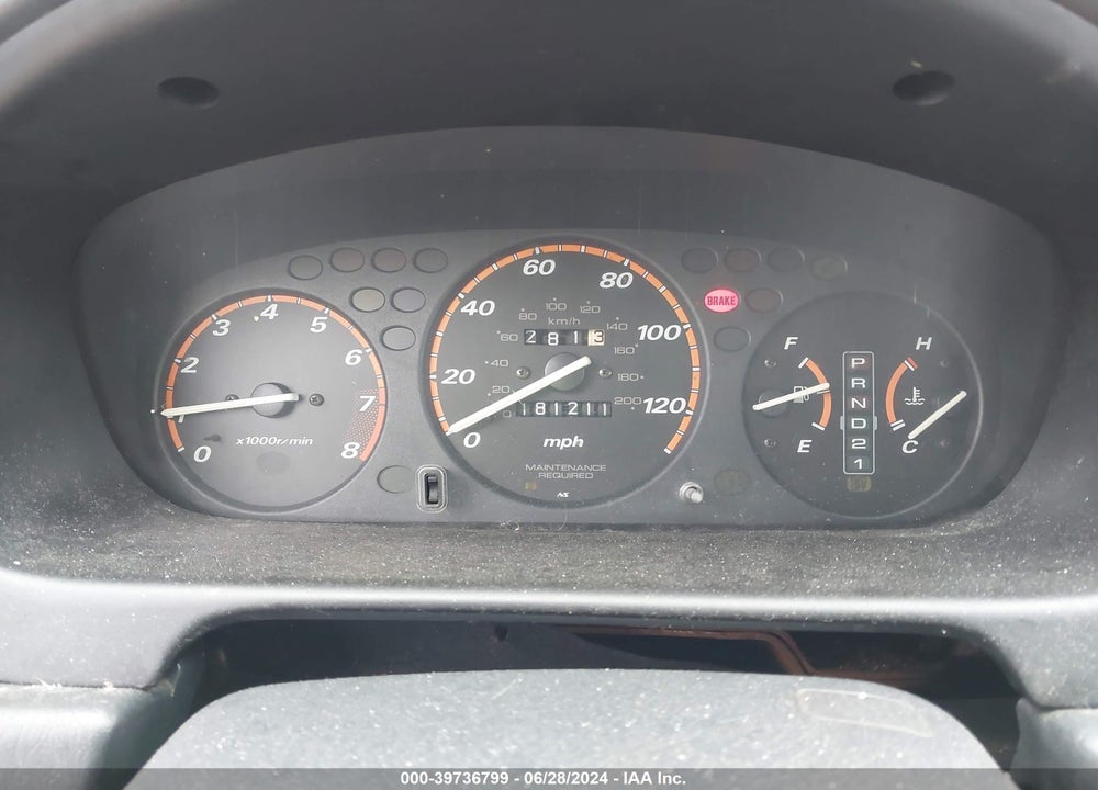 2001 HONDA CR-V EX VIN: JHLRD18681C041845
