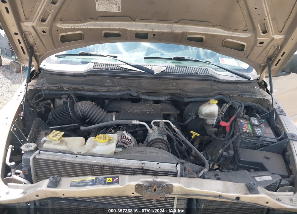 2005 DODGE RAM 1500 SLT/LARAMIE VIN: 1D7HU18DX5S201684