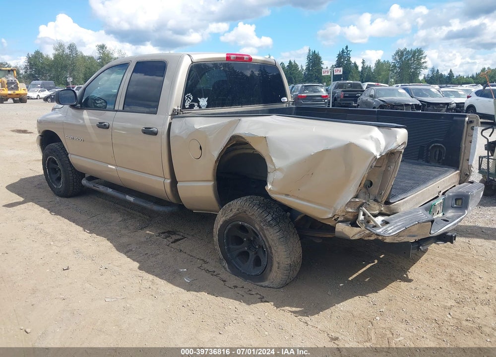 2005 DODGE RAM 1500 SLT/LARAMIE VIN: 1D7HU18DX5S201684