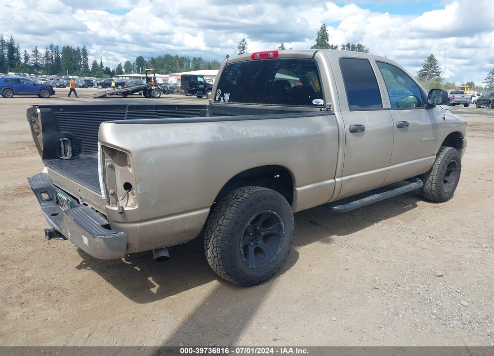 2005 DODGE RAM 1500 SLT/LARAMIE VIN: 1D7HU18DX5S201684