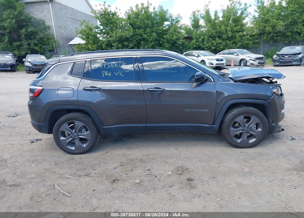 2022 JEEP COMPASS LATITUDE LUX 4X4 VIN: 3C4NJDFB7NT134081