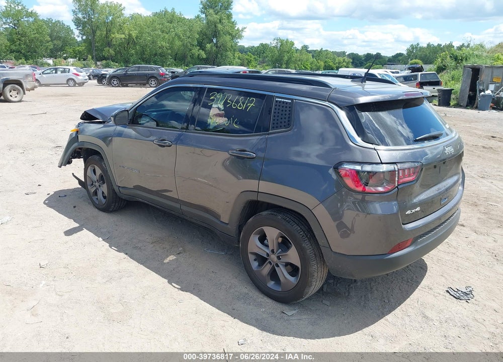 2022 JEEP COMPASS LATITUDE LUX 4X4 VIN: 3C4NJDFB7NT134081