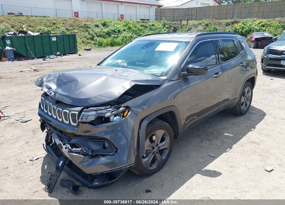 2022 JEEP COMPASS LATITUDE LUX 4X4 VIN: 3C4NJDFB7NT134081
