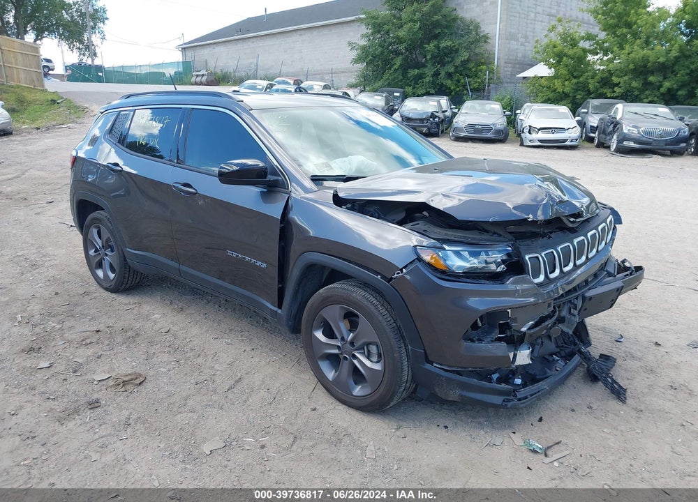 2022 JEEP COMPASS LATITUDE LUX 4X4 VIN: 3C4NJDFB7NT134081