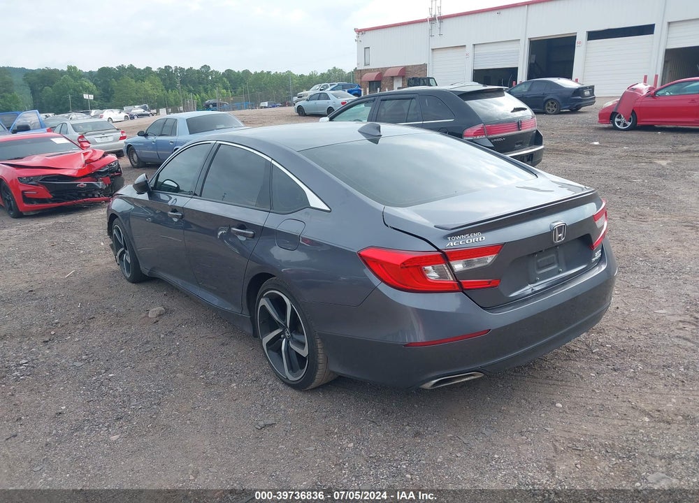 2020 HONDA ACCORD SPORT 2.0T VIN: 1HGCV2F31LA009432
