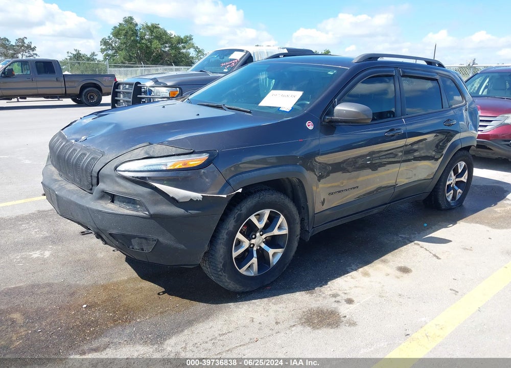 2016 CHEROKEE JEEP  TRAILHAWK VIN: 1C4PJMBS3GW175514